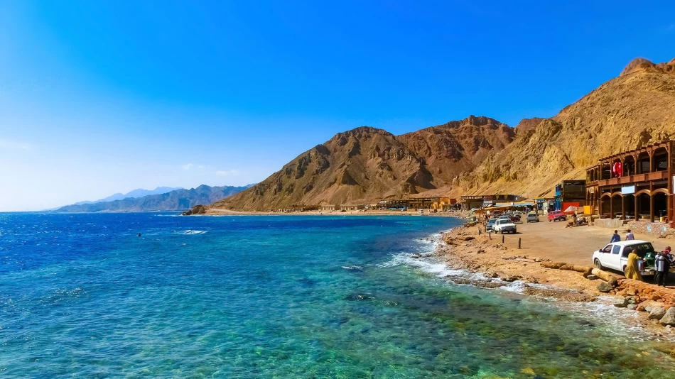 The Calm Waters of Dahab Beach