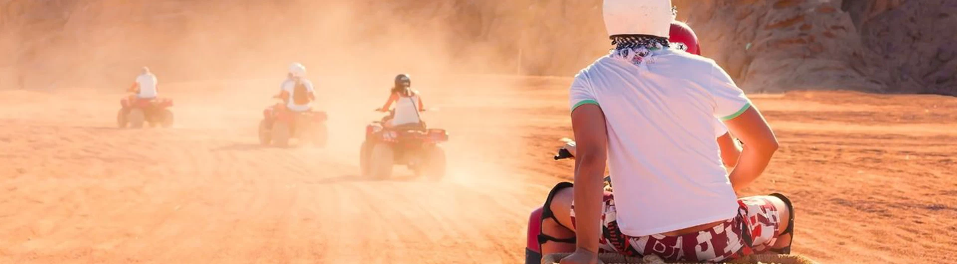 Quad nel deserto del Cairo