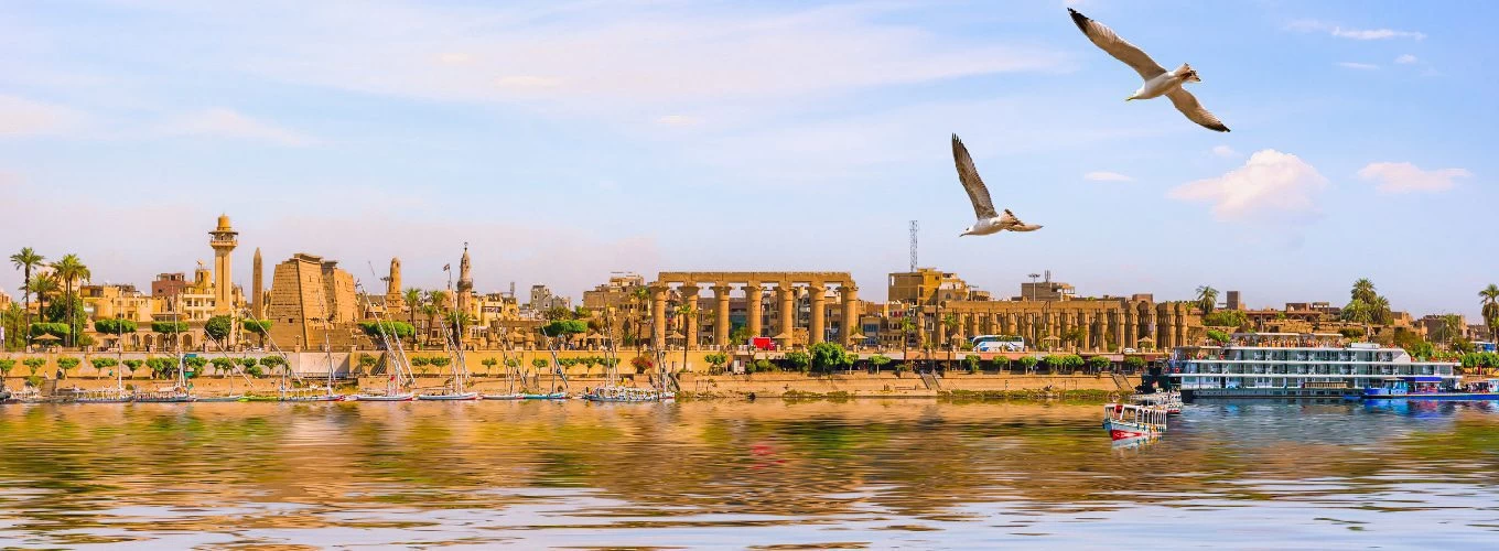 Giro in barca feluca a Luxor