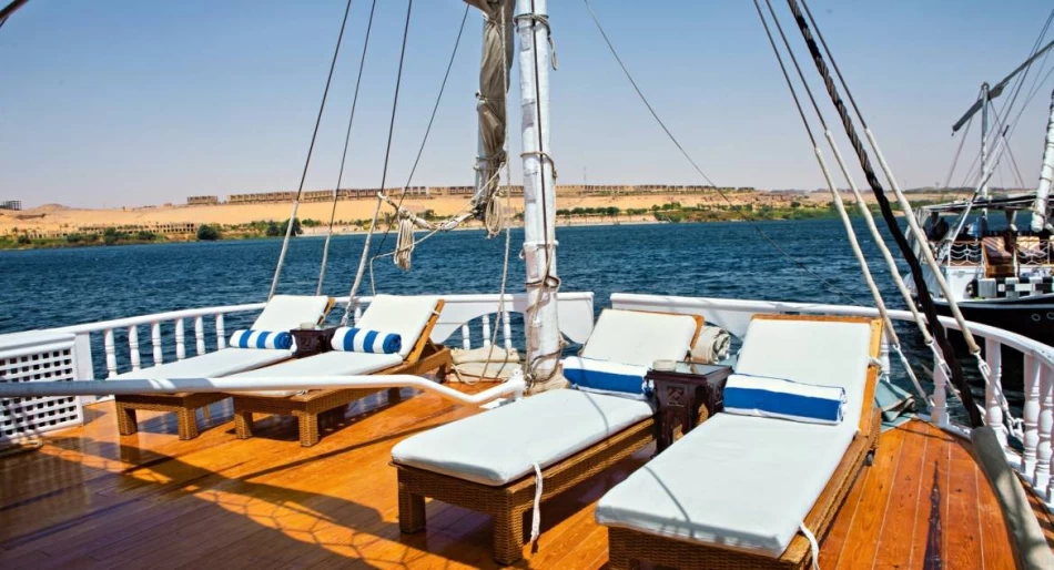 Disfruta de la belleza del Nilo en un crucero Dahabiya