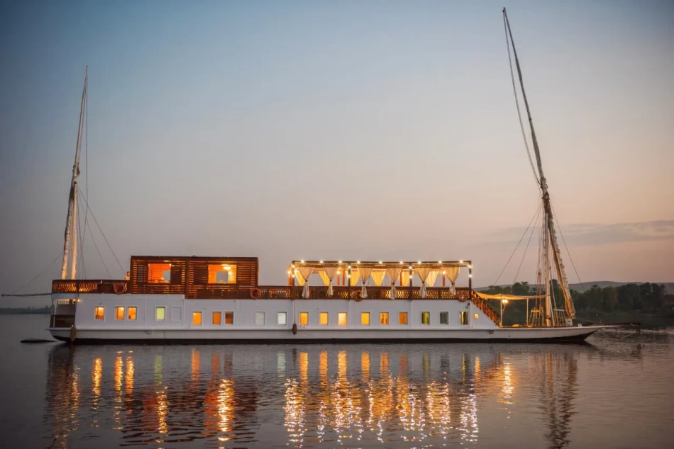 Quiet waters. Timeless views. A Dahabiya Nile journey