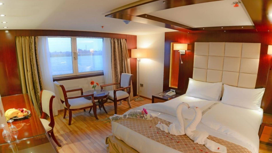 Cruise through Egypt’s history aboard the refined Blue Shadow