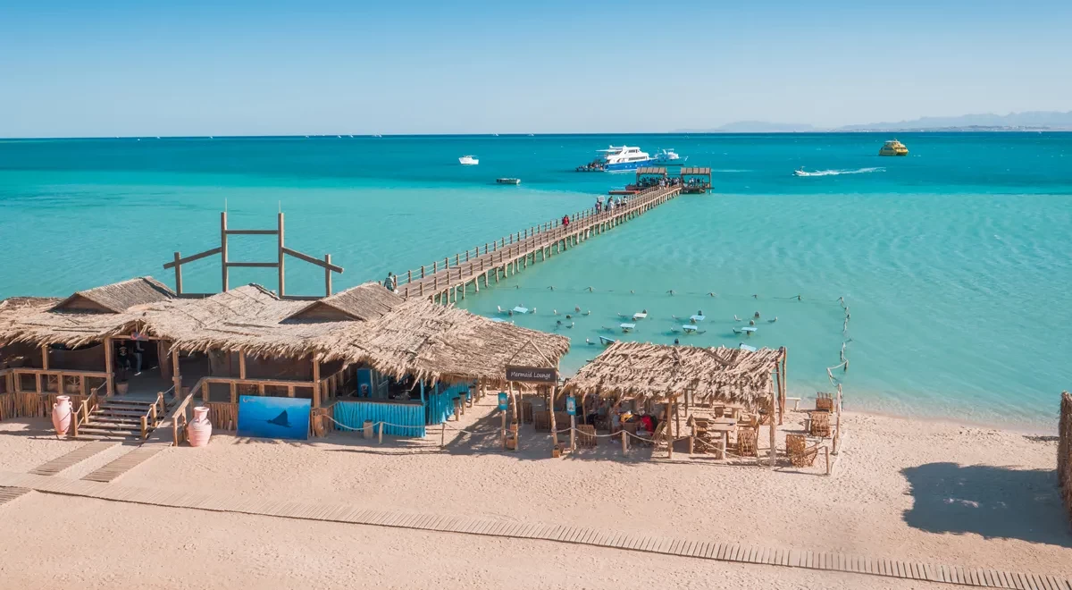 Sé testigo de la belleza de Orange Bay durante las excursiones en Hurghada