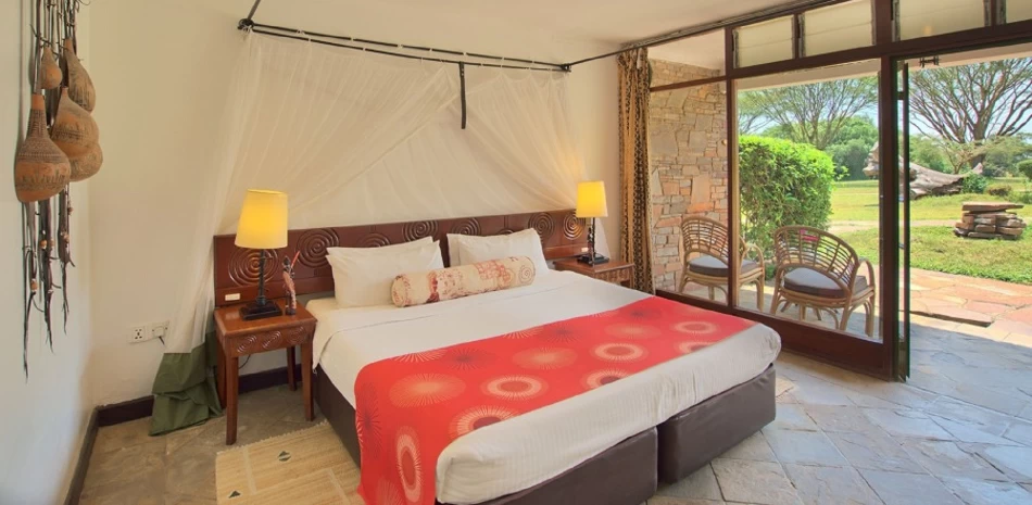 Siente el lujo en Keekorok Lodge durante los tours por África