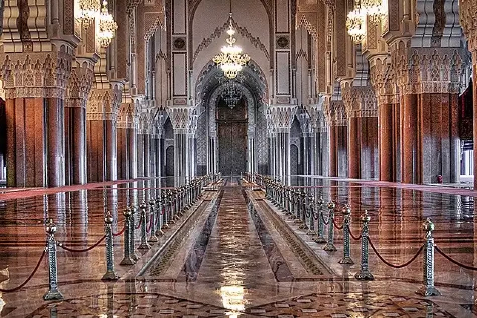 Hassan II Mosque in Casablanca, Morocco