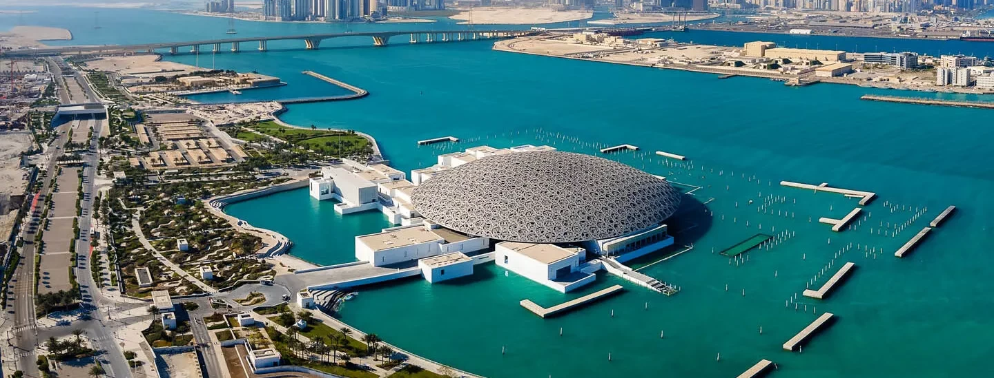 The Louvre Abu Dhabi is the first universal museum in the Arab world.