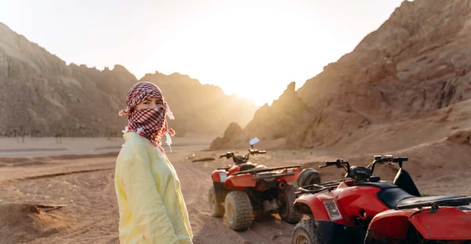 Emociones para una luna de miel inolvidable: explora el desierto de El Gouna en Egipto
