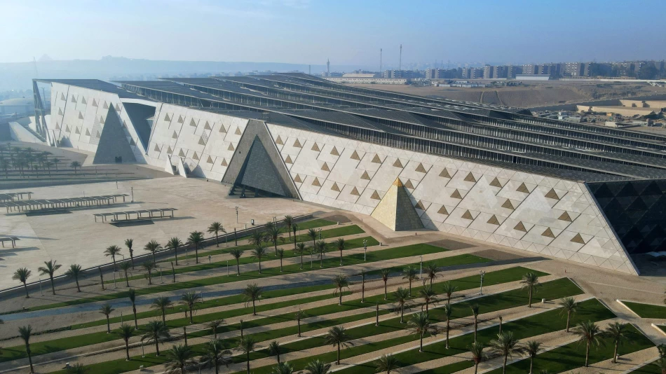 Private journey through the Grand Egyptian Museum