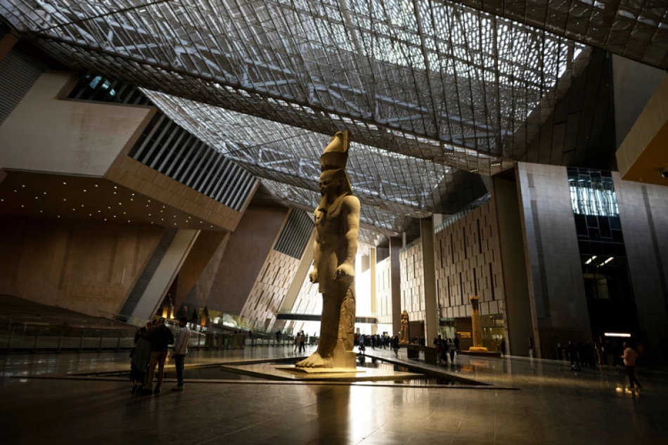 Private guided adventure at the Grand Egyptian Museum