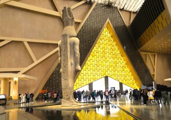 Explore the Grand Egyptian Museum on a Cairo private tour