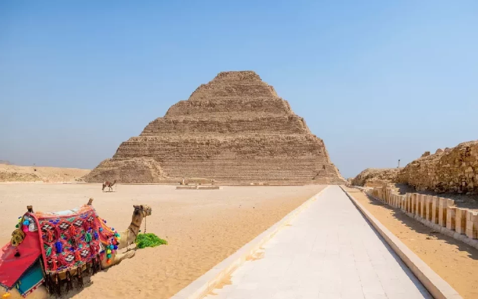 Explore the Saqqara Pyramids during Cairo city tours