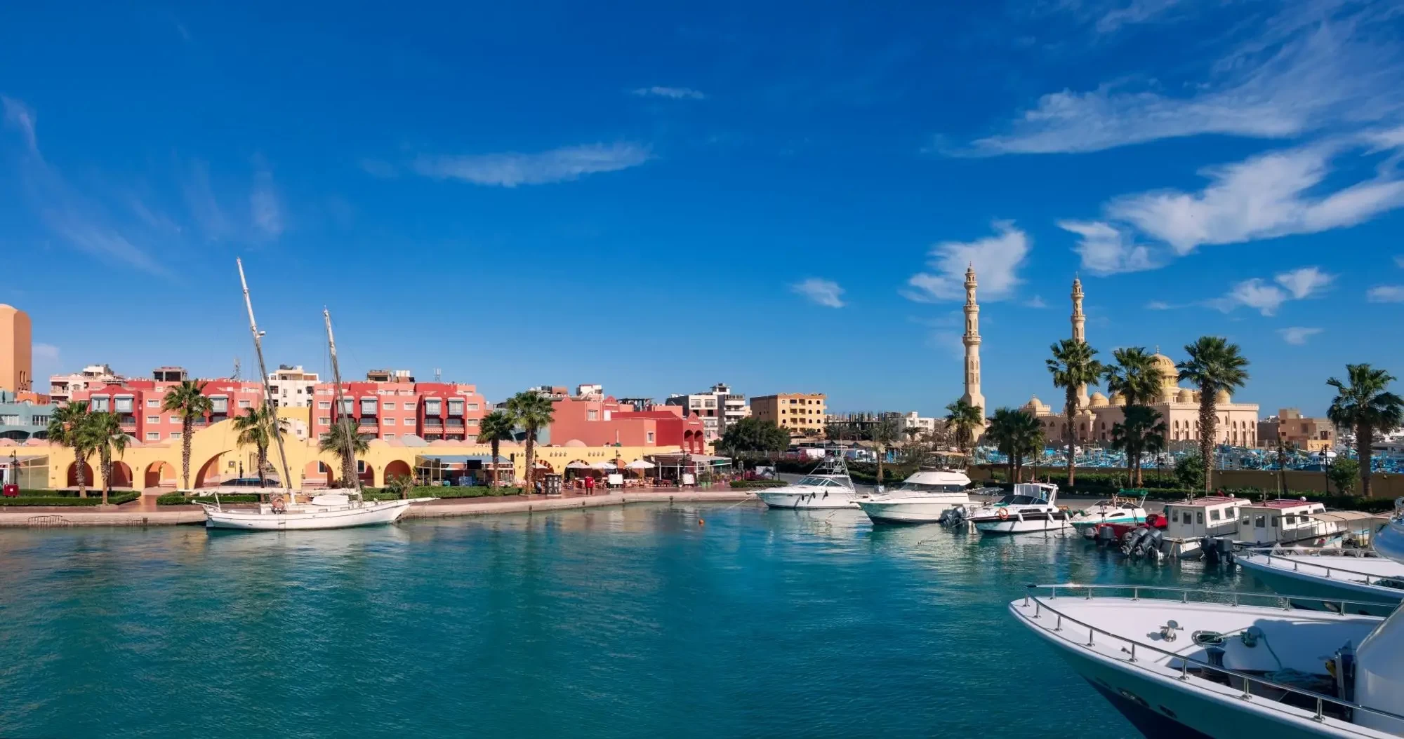 explore Hurghada Marina with hurghada trips