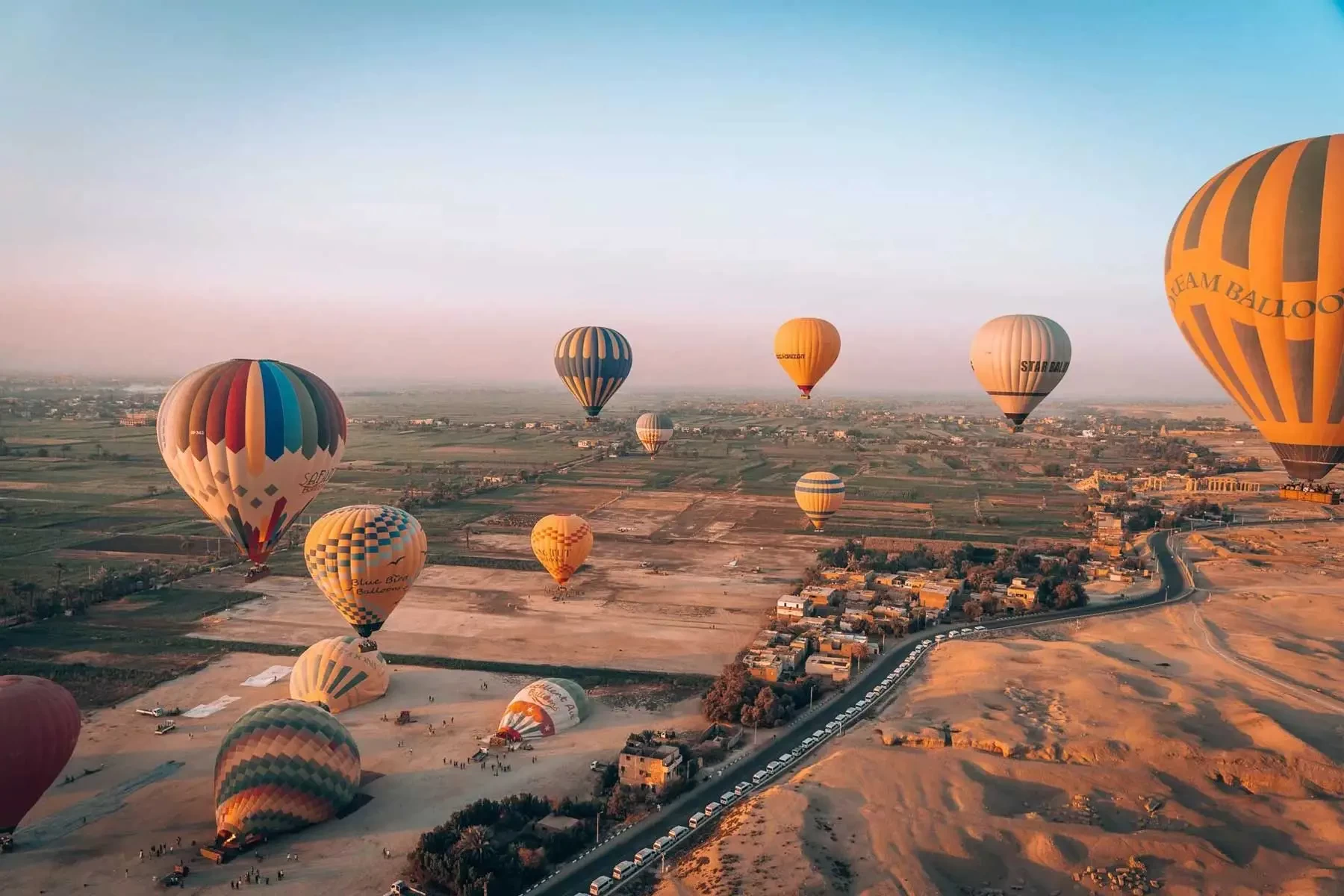 Sunrise Hot Air Balloon Ride in Luxor