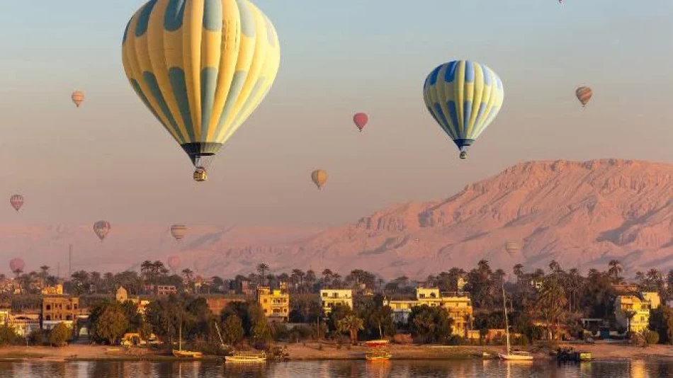 Explore Luxor Sightseeing With Balloon Ride