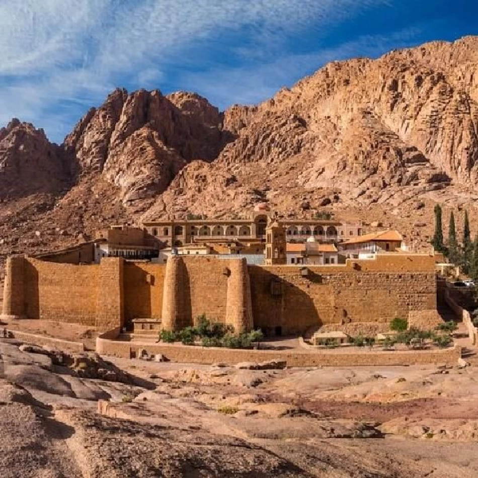Egypt tours from Dahab to St. Catherine Monastery