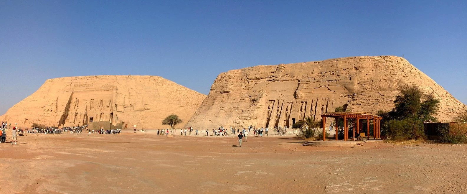 El gran templo de Ramsés II
