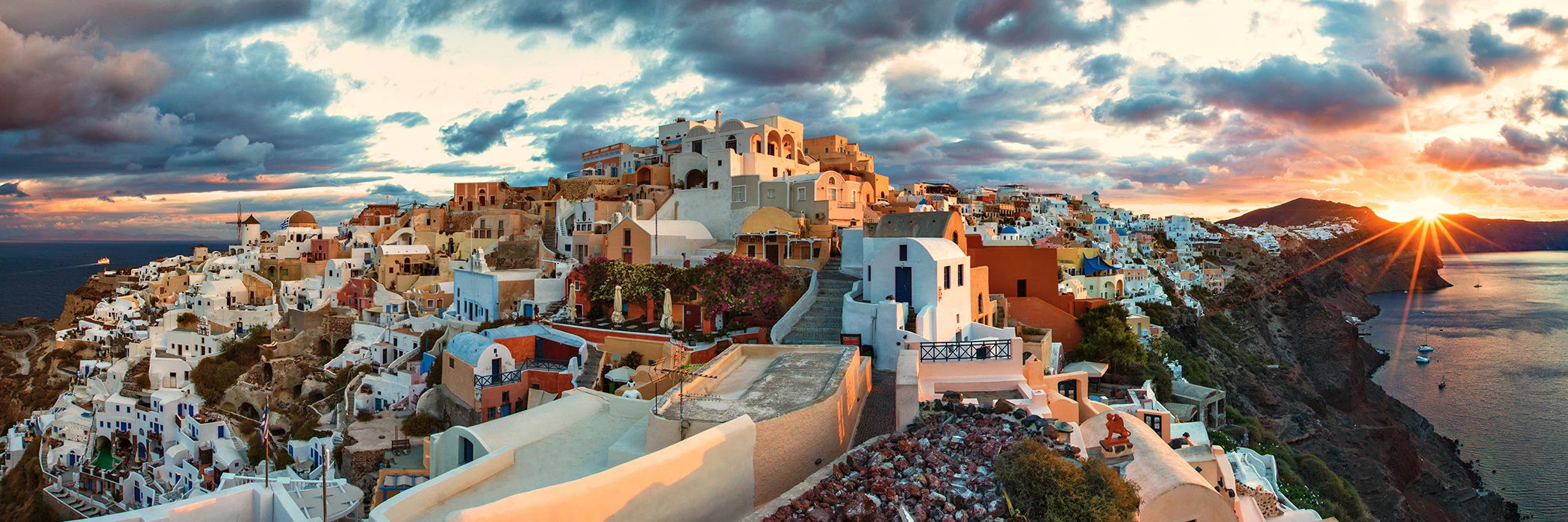 what is santorini known for
