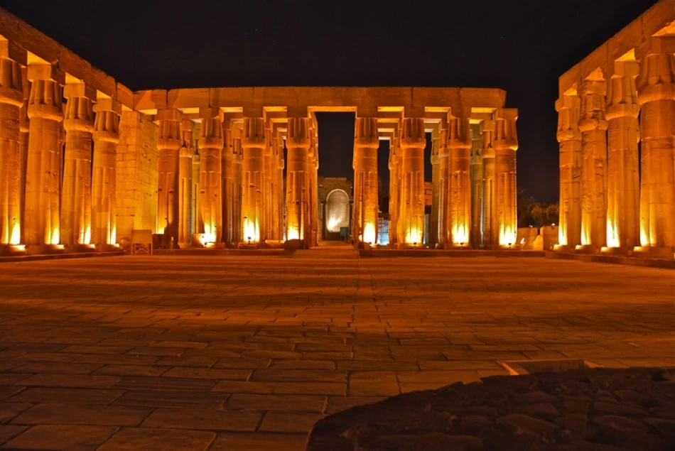 Sound & light show at Karnak Temples