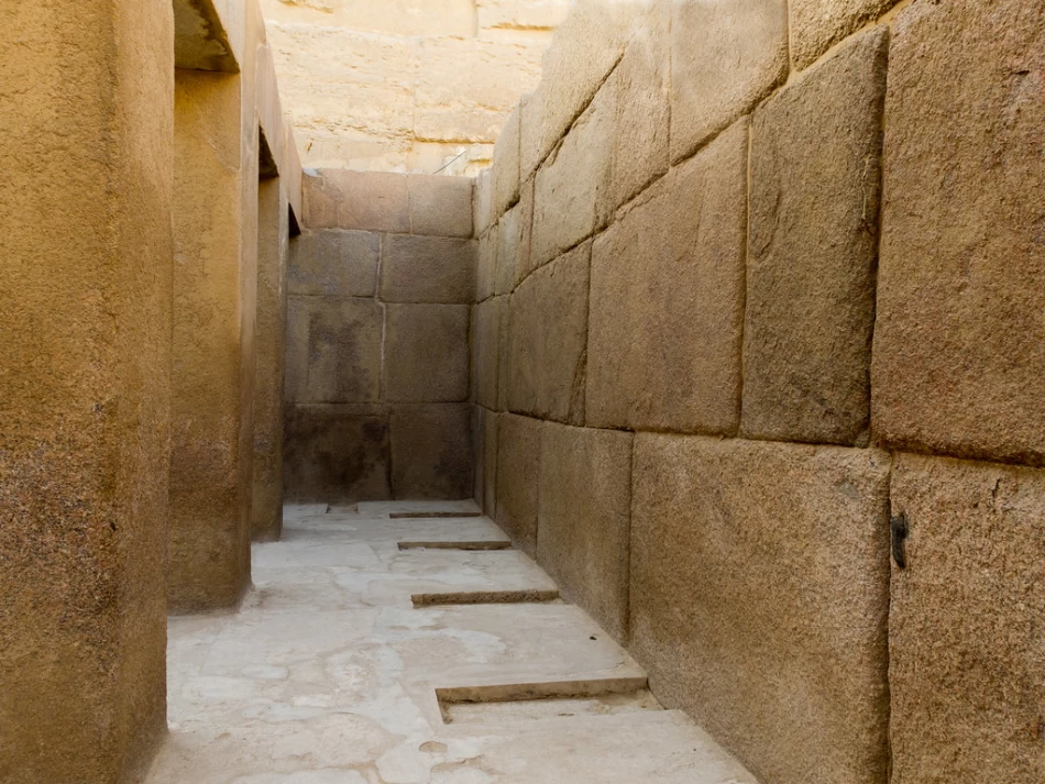 The valley temple in giza
