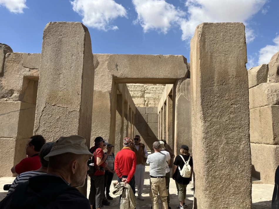 The valley temple in giza
