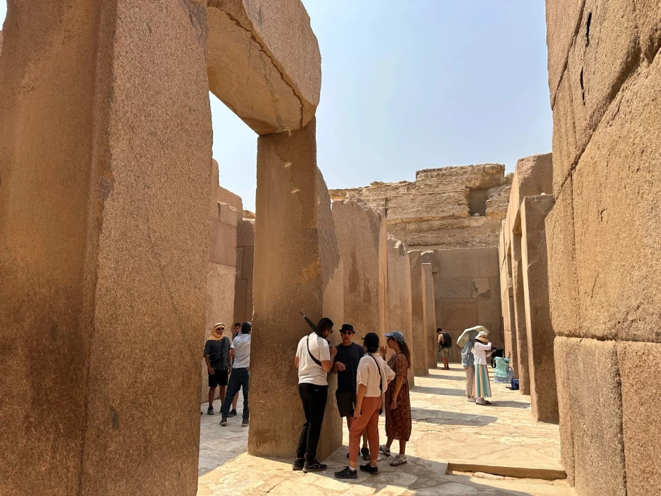 The valley temple in giza