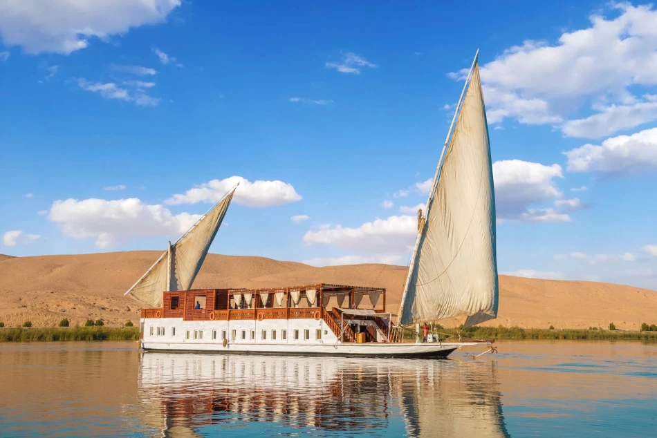 Felluca ride in the Nile